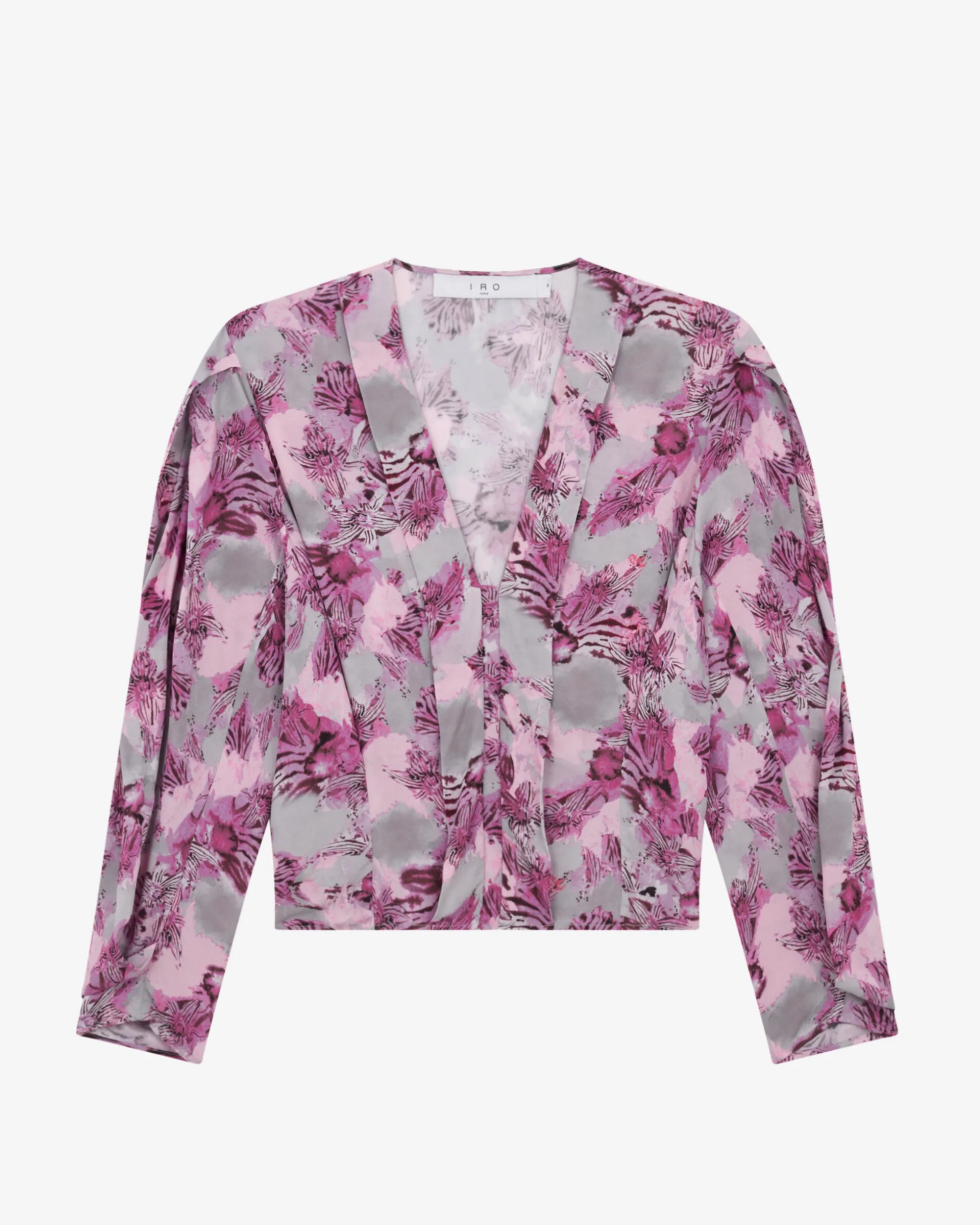 Blouse Decolletee A Imprime Oralia