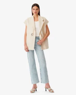 Blouson Oversize En Tweed Rena