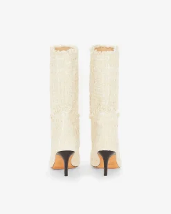 Bottines En Jacquard Takari Tweed