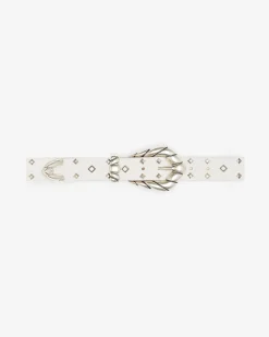 Ceinture En Cuir Embella Studs
