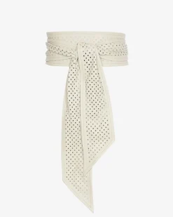 Ceinture En Cuir Nera Cut