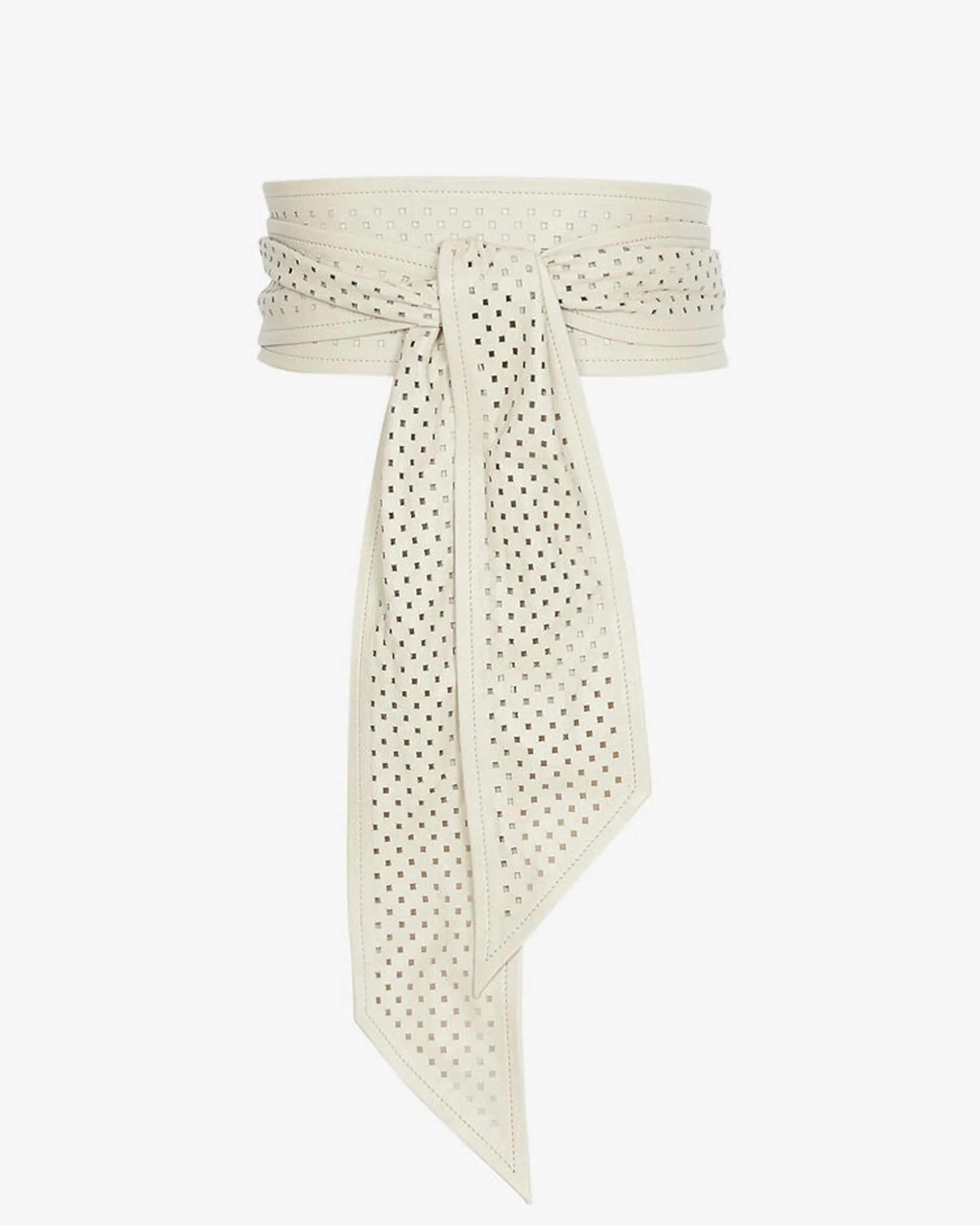 Ceinture En Cuir Nera Cut