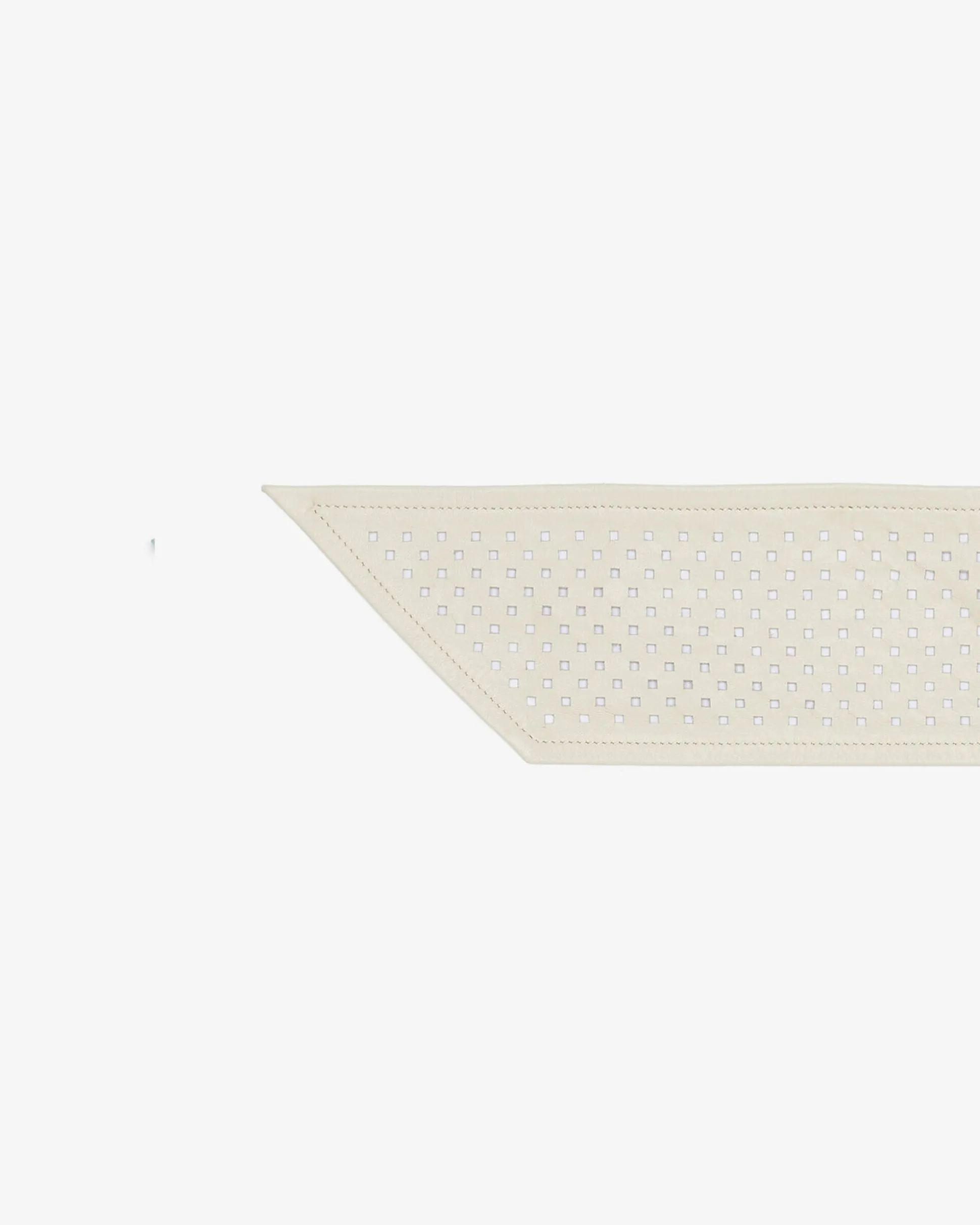 Ceinture En Cuir Nera Cut