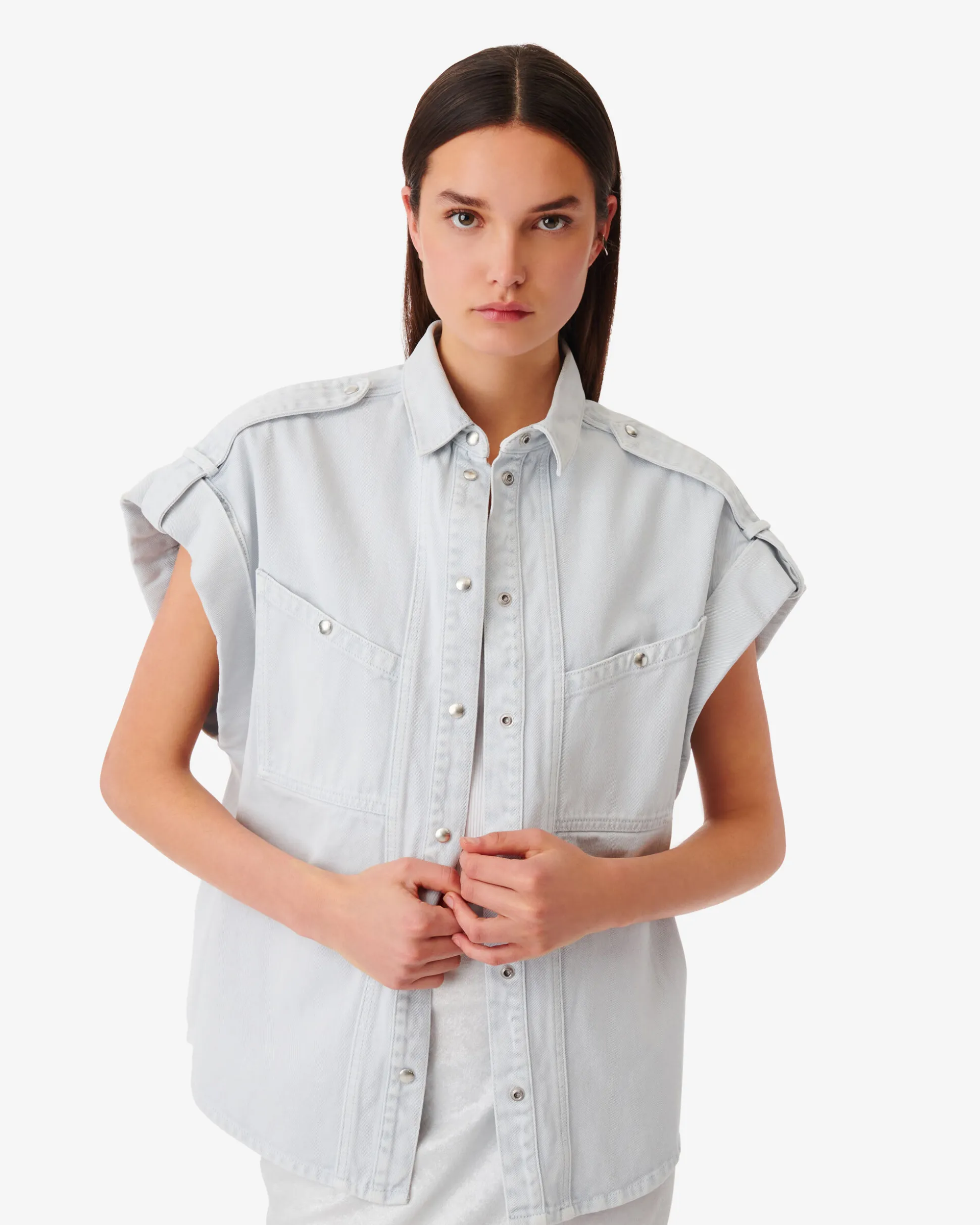 Chemise En Jean Oversize Azali