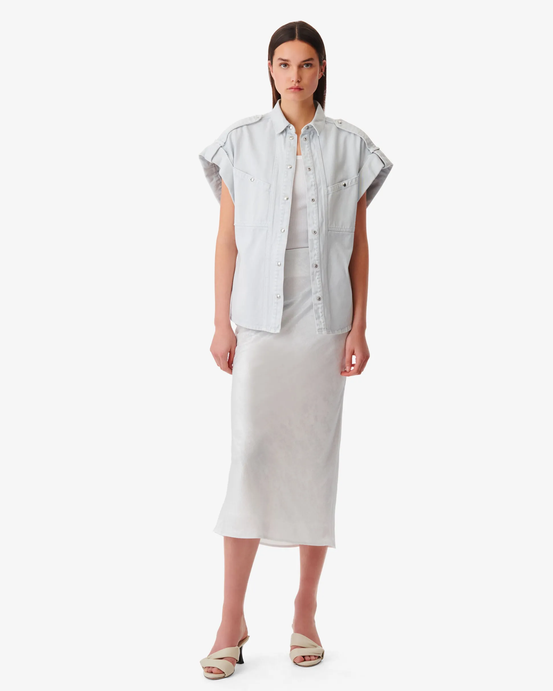 Chemise En Jean Oversize Azali