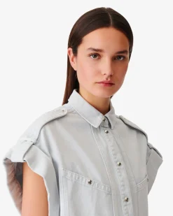 Chemise En Jean Oversize Azali