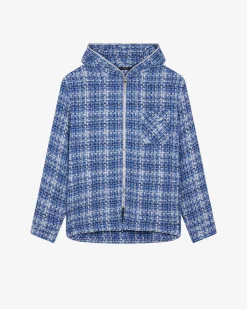 Chemise En Tweed A Capuche Alonie