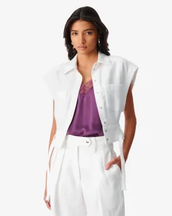 Chemise Sans Manches Saima