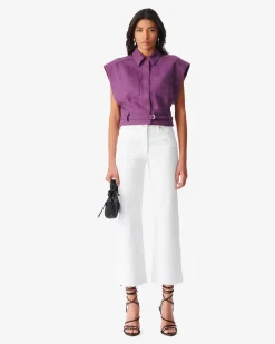 Chemise Sans Manches Saima