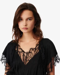 Combishort Col V A Dentelle Haku