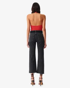 Crop Top Dos Nu Cotele Bana