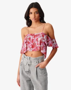 Crop Top Imprime Minak