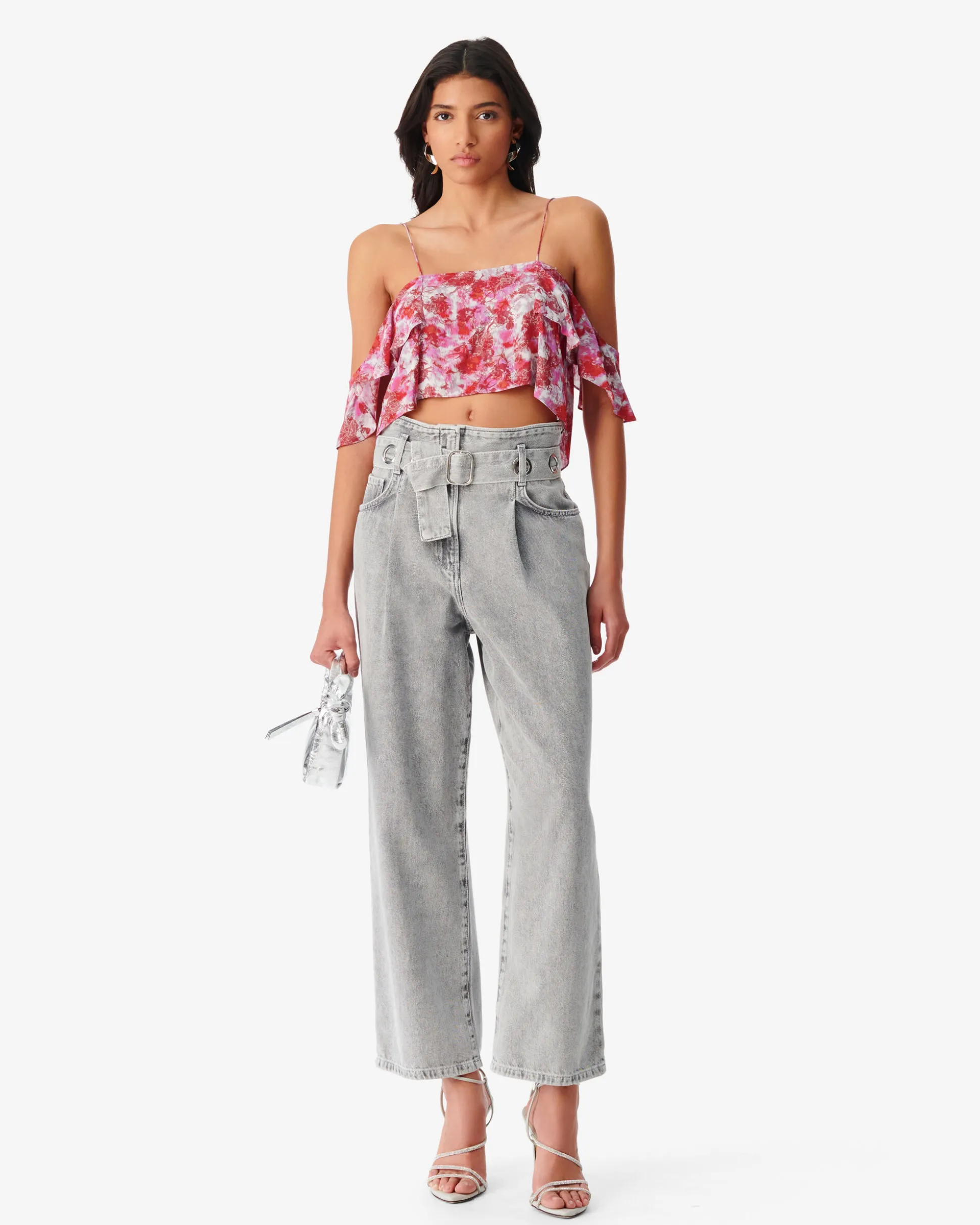 Crop Top Imprime Minak