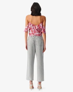 Crop Top Imprime Minak