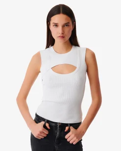 Debardeur Cotele A Decoupe Eulalia