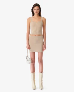 Debardeur Crop A Motif Nicea