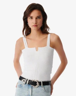 Debardeur Crop A Motif Nicea