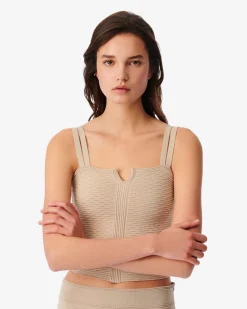 Debardeur Crop A Motif Nicea