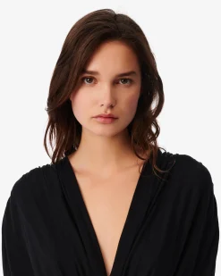 Debardeur Drape Col V Biano