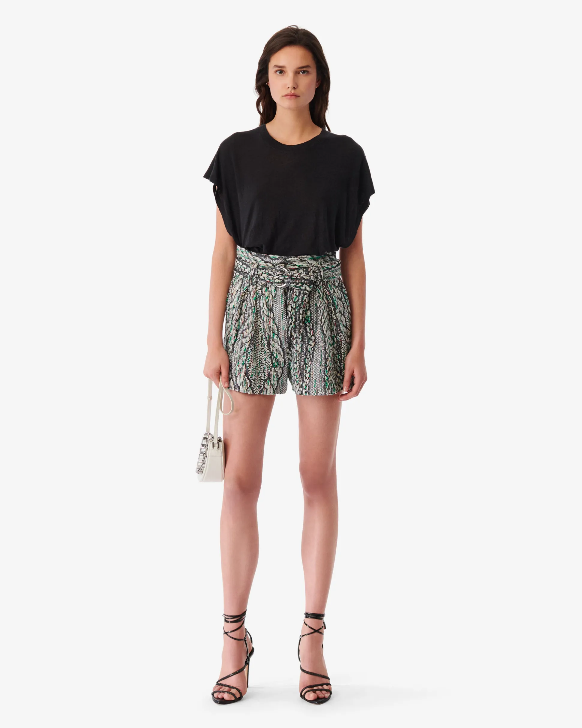 Debardeur En Lin Col Rond Ciro