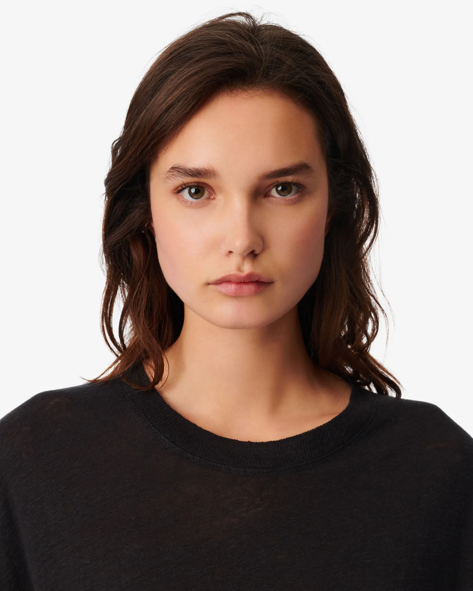 Debardeur En Lin Col Rond Ciro