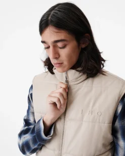 Doudoune Sans Manches En Cuir Inra