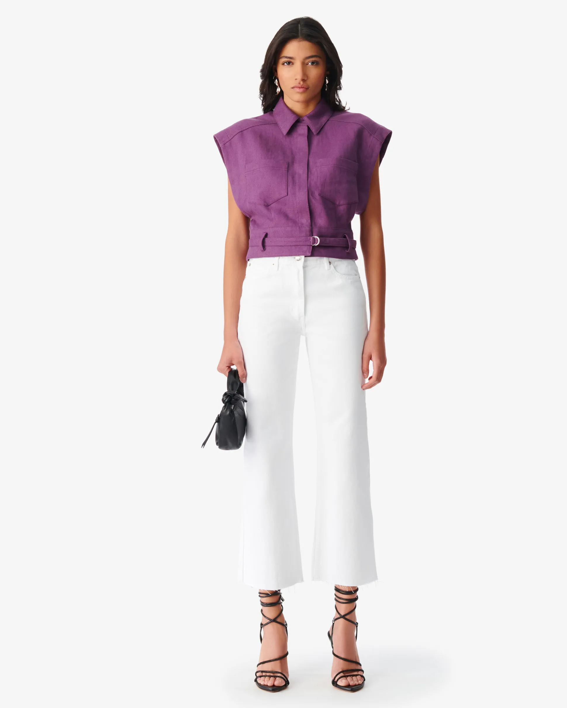 Jean Bootcut Taille Haute Aiden