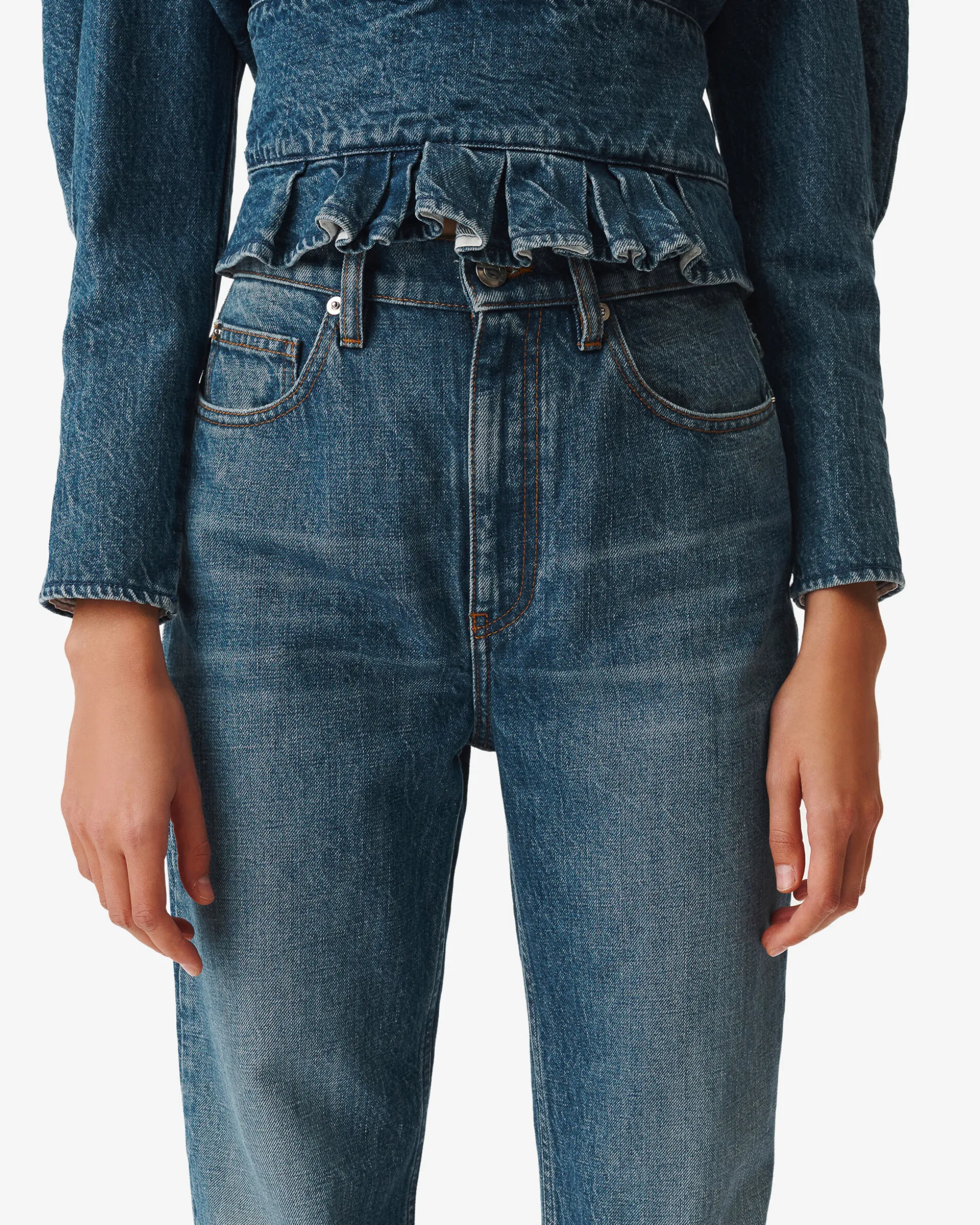 Jean Mom Fit Taille Haute Brooke