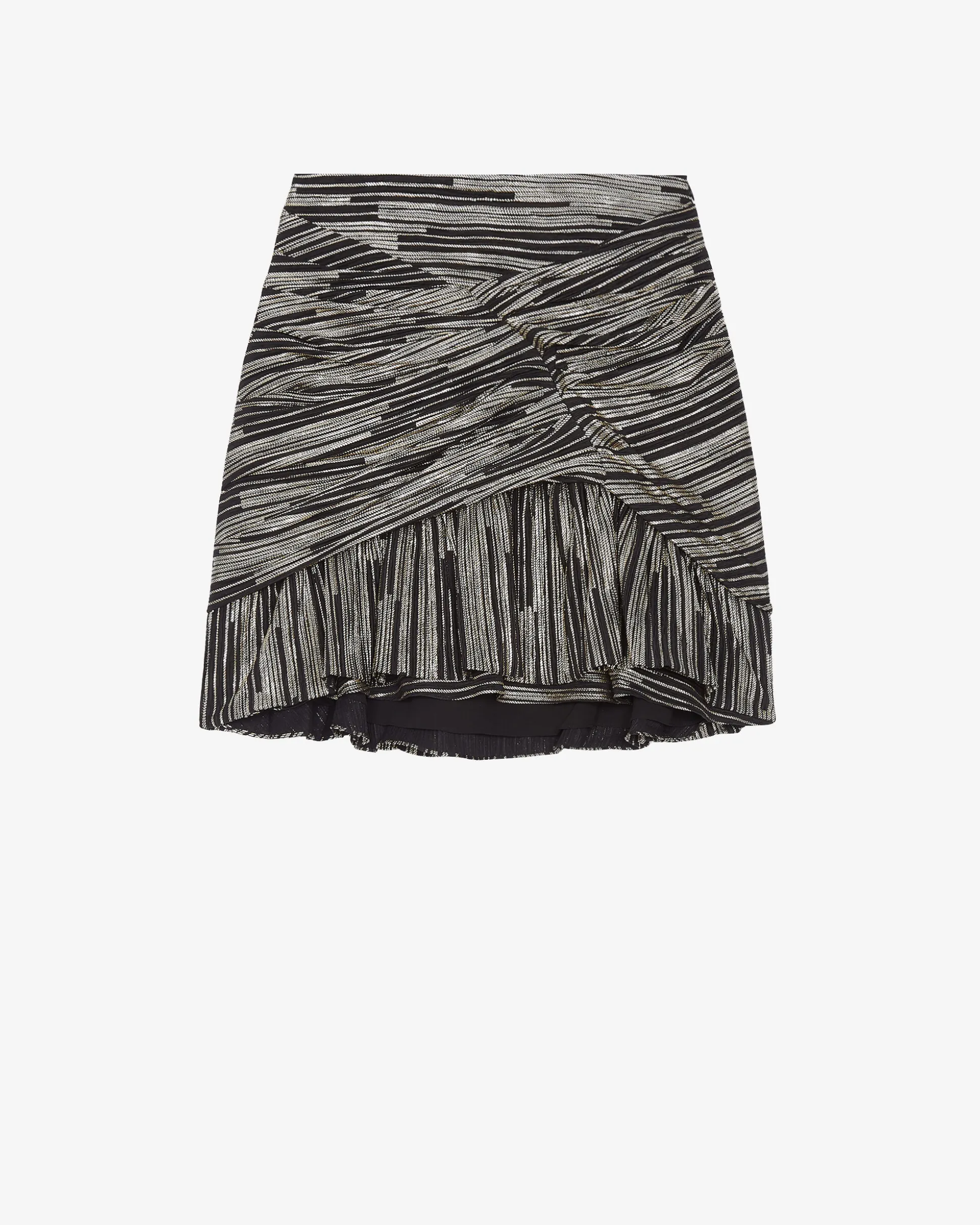 Jupe Courte A Volants Dustan