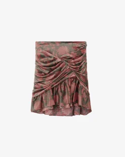 Jupe Courte A Volants Junia