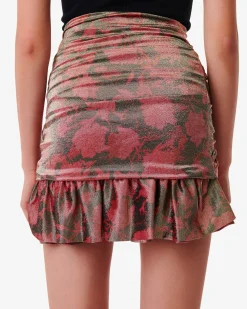 Jupe Courte A Volants Junia