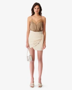 Jupe Courte En Tweed Rachele