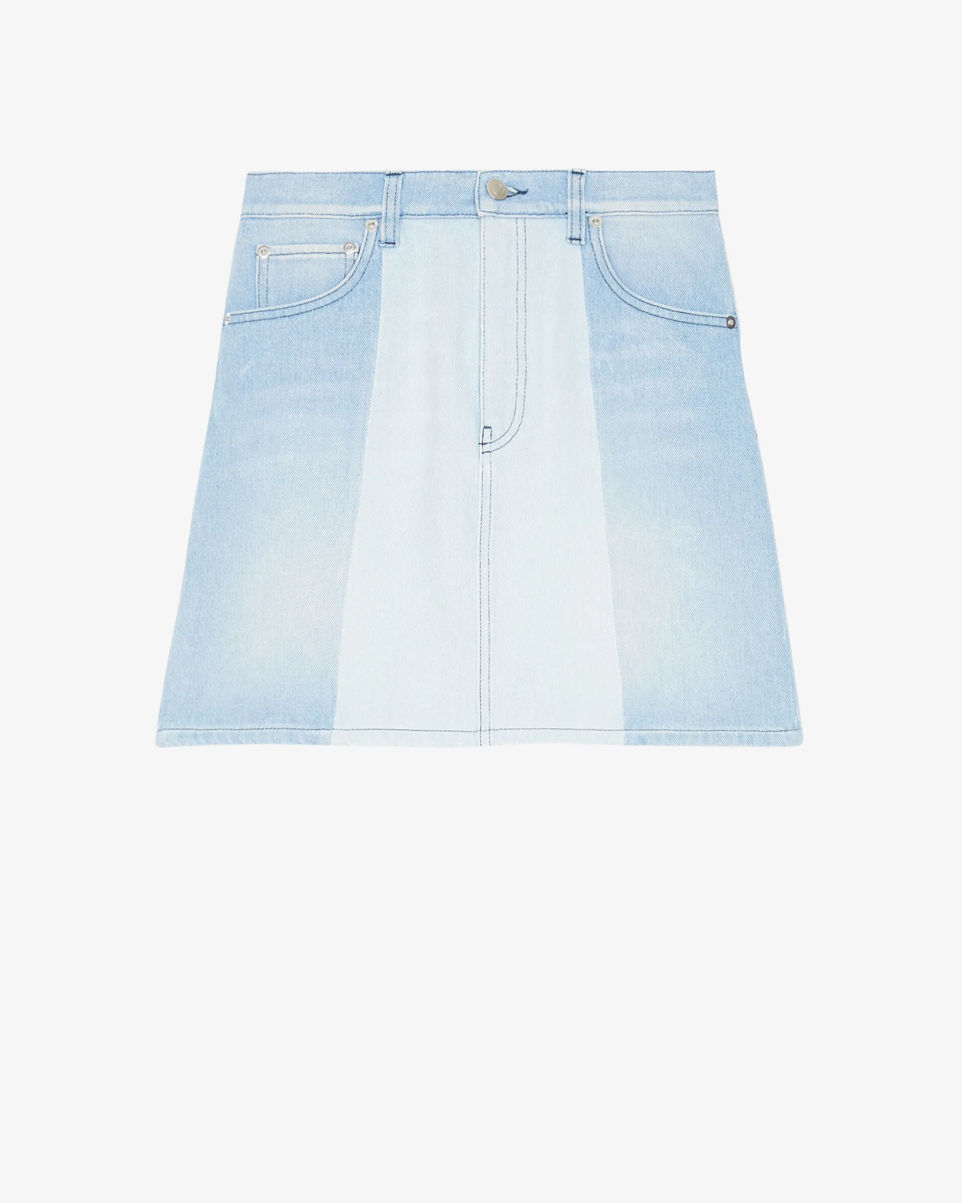 Jupe En Jean Bicolore Atila