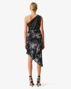 Jupe Imprimee Asymetrique Cartina