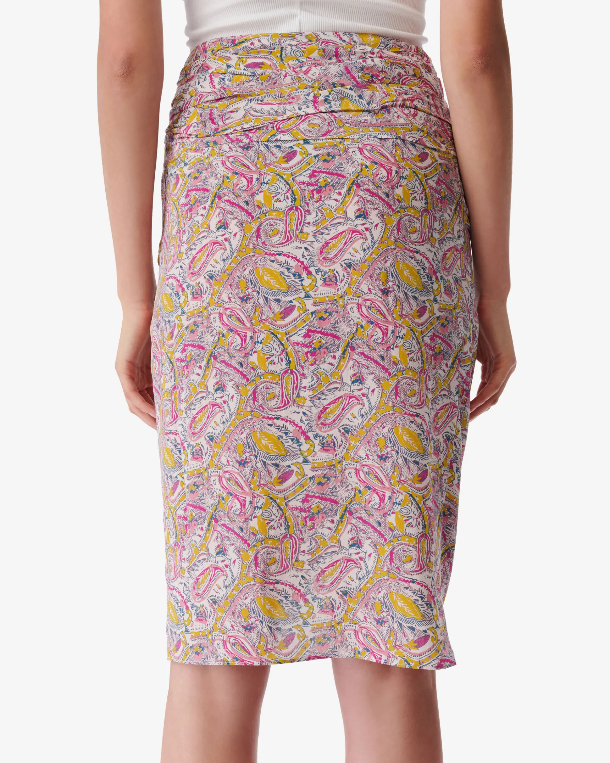 Jupe Longue Imprimee Tamio