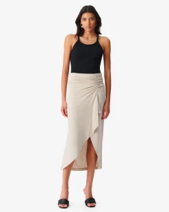 Jupe Midi A Volants Kales