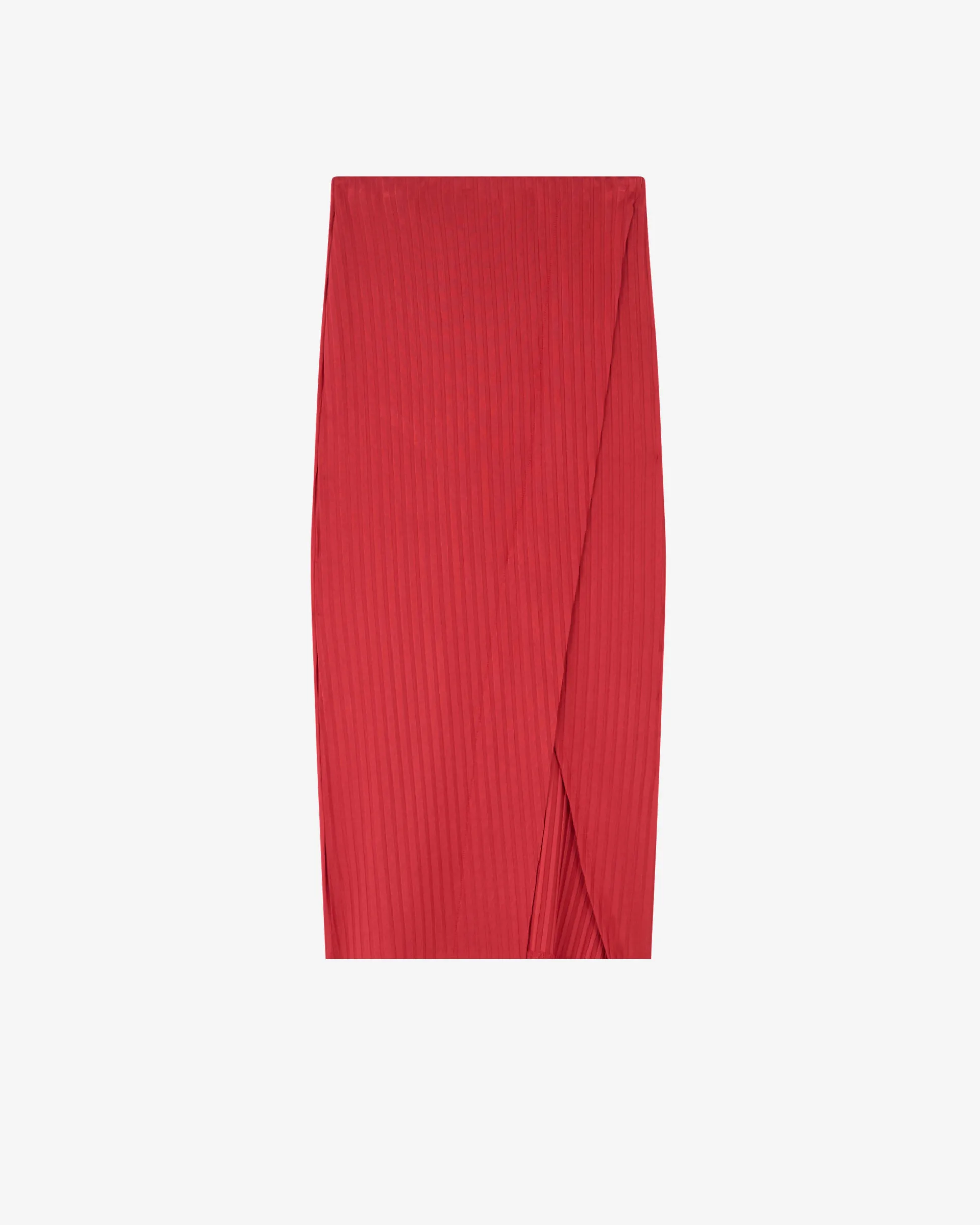 Jupe Midi Cotelee Bilaga