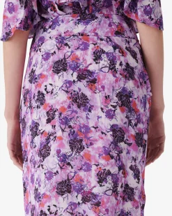 Jupe Midi Imprimee Marca