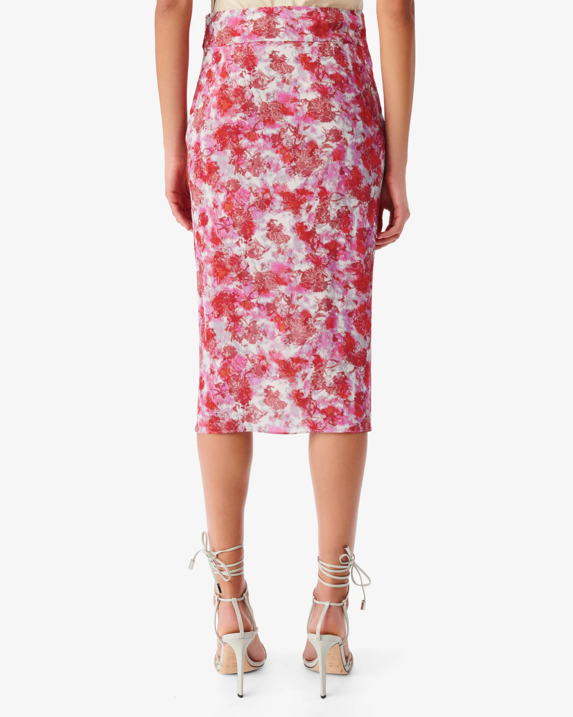 Jupe Midi Imprimee Marca