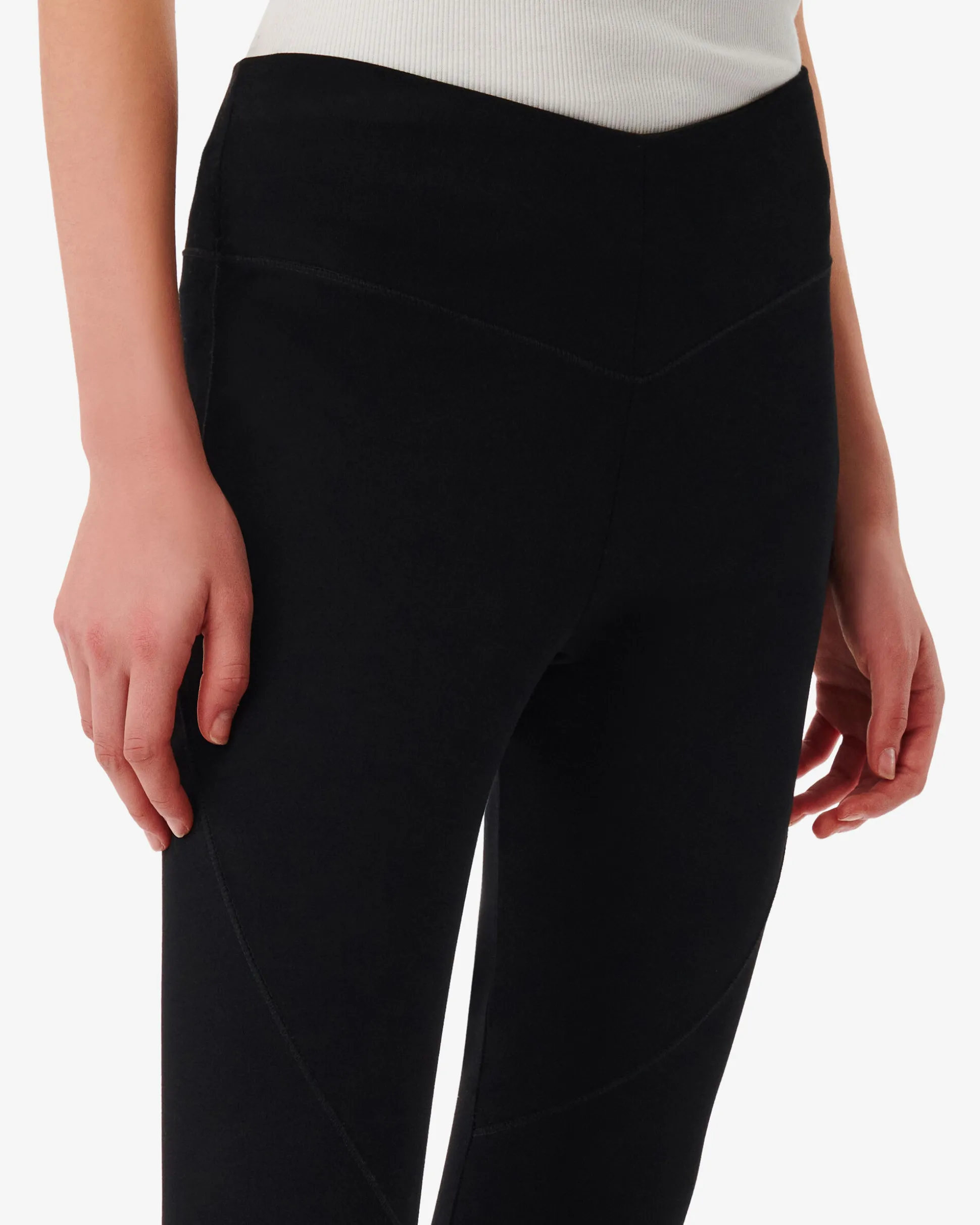 Legging En Tissu Stretch Regina
