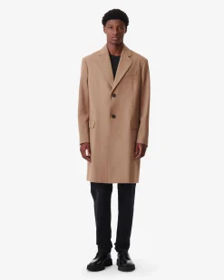 Manteau En Laine Melangee Mofan