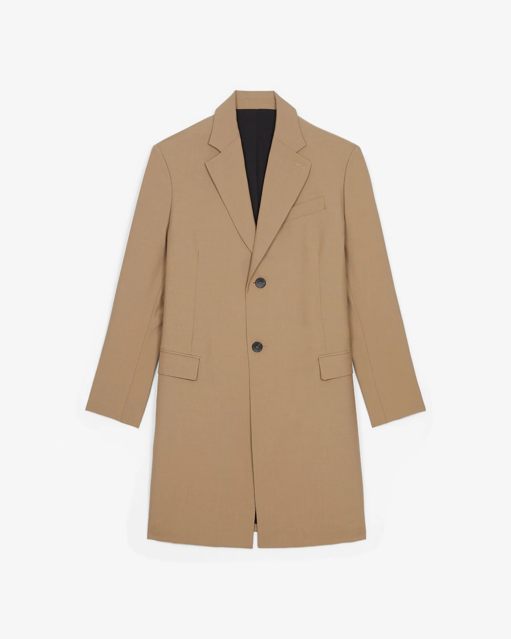 Manteau En Laine Melangee Mofan