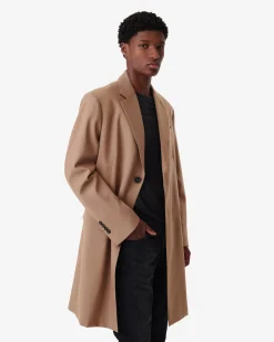 Manteau En Laine Melangee Mofan