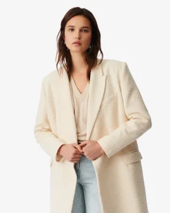 Manteau Long En Tweed Remya