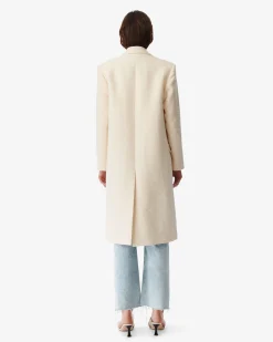 Manteau Long En Tweed Remya