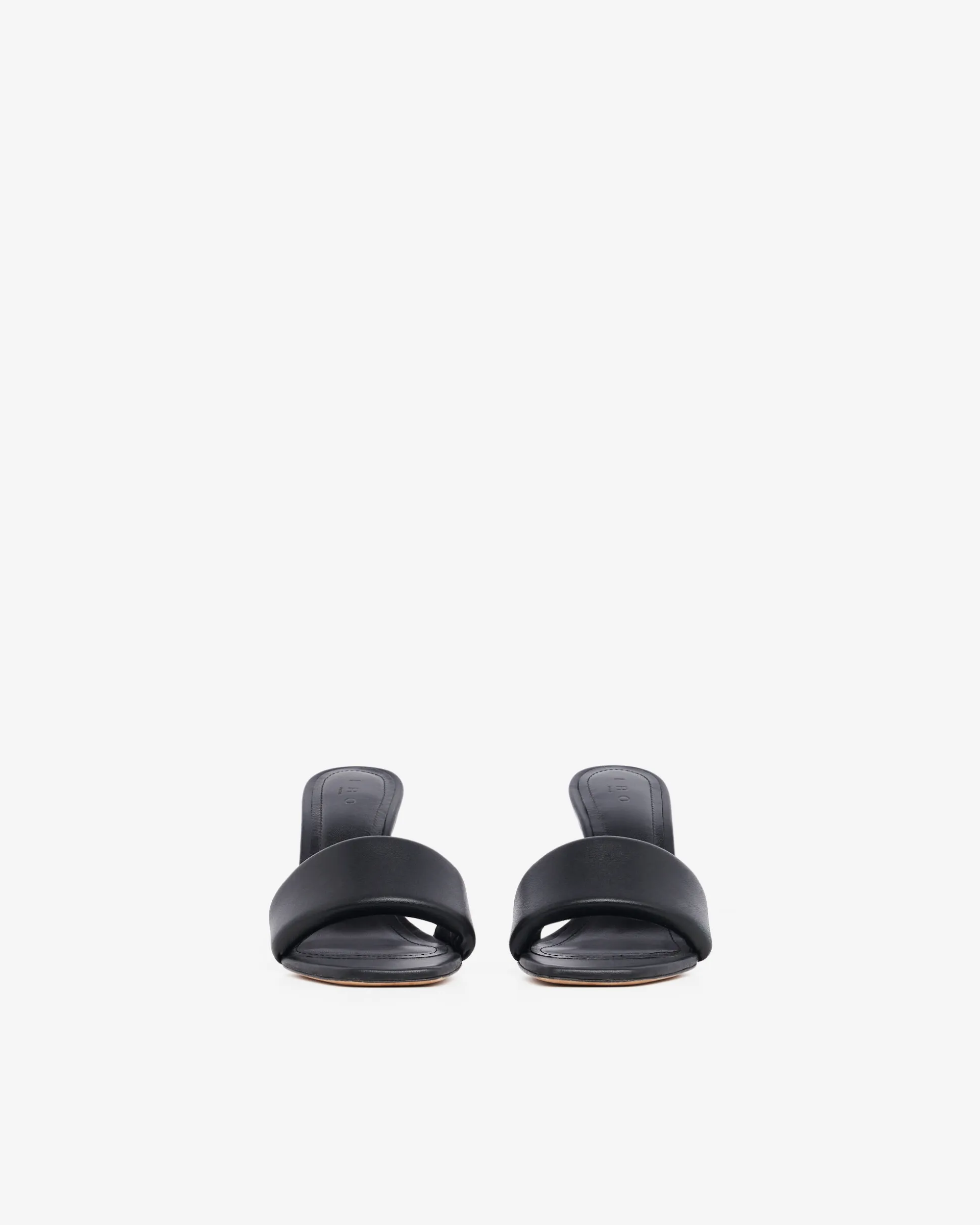 Mules En Cuir Yolanda