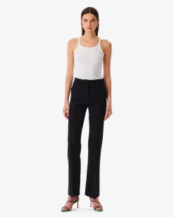 Pantalon De Tailleur En Laine Baler