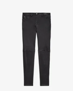 Pantalon En Cuir Zaslim