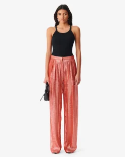 Pantalon Fluide Lurex Resa
