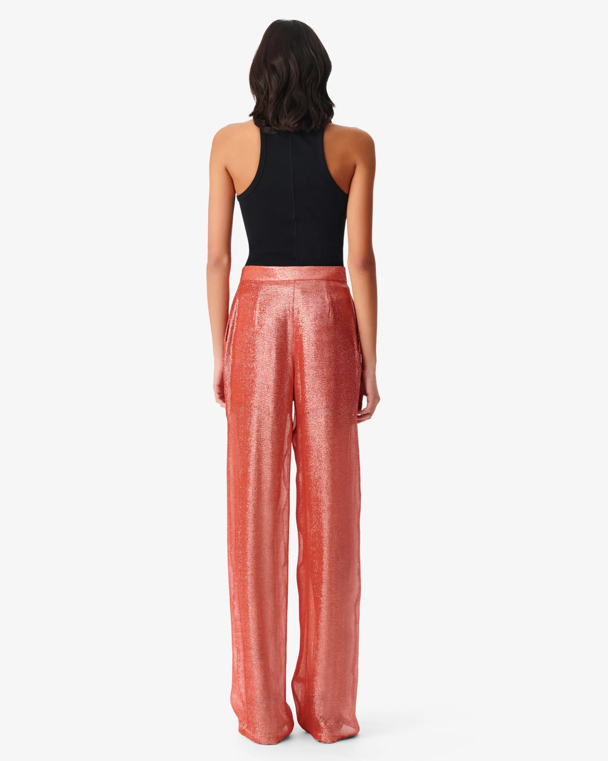 Pantalon Fluide Lurex Resa